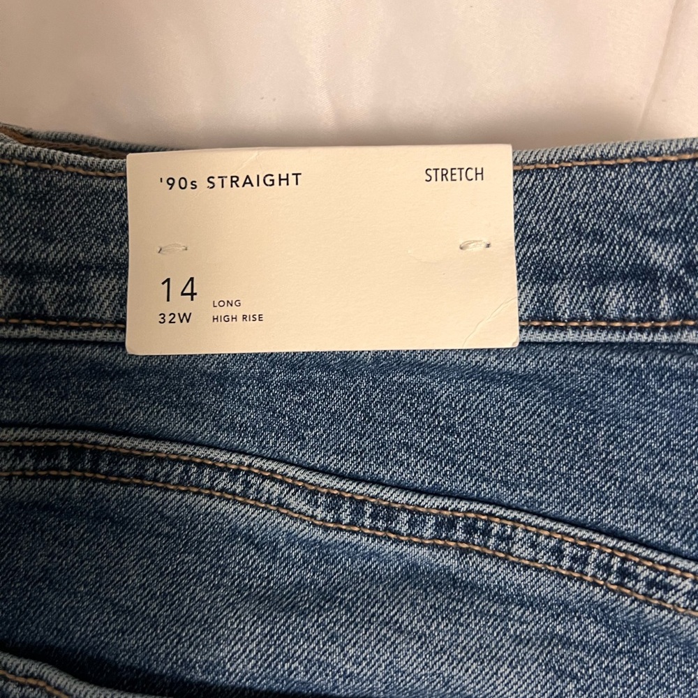 American Eagle 90s high rise straight jeans - Picture 5 of 6